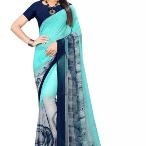 georgette-printed-saree